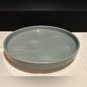 Temptations Grey Woodland Lazy Susan Turntable 12 Inches New Open Box